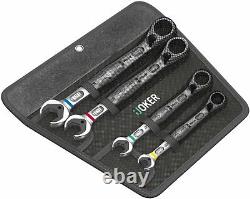 Wera 05020090001 Joker Switch Set of Ratcheting Combination Wrenches, 4 Pieces