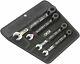 Wera 05020092001 Joker Ratchet Set Of Imperial Combination Wrenches, 4 Pieces