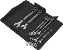 Wera 05020093001 Joker Set of Ratcheting Combination Wrenches, Imperial 8 Pieces