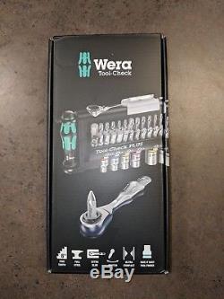 Wera 056490 Tool-Check Plus Bit Ratchet Set with Sockets Metric