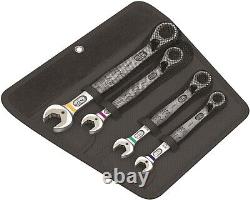 Wera 6001 Joker Switch Ratcheting Combination Wrench Set SAE 4 Piece 05020092001