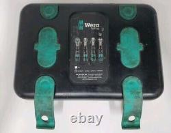 Wera 8100 SA 2 Zyklop 1/4 Metric Ratchet Set, 42 Pieces Pre-owned