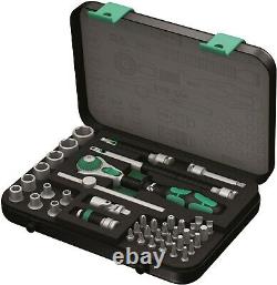 Wera 8100 SA 4 Zyklop Socket Wrench Set 1/4 Drive SAE 41 Pieces 05003535001