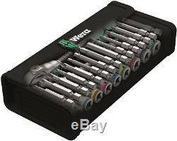 Wera 8100 SA 9 Zyklop Speed Ratchet Set 1/4 Drive Imperial 05004019001