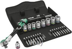 Wera 8100 SB 6 Zyklop Speed Ratchet Set 3/8 Drive, Metric