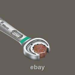 Wera 9630 Magnetic Rail 6000 Joker 1 Ratcheting Wrench Set Metric 05020014001