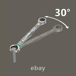 Wera 9630 Magnetic Rail 6000 Joker 1 Ratcheting Wrench Set Metric 05020014001