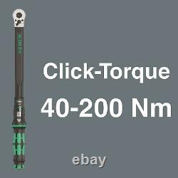 Wera C3 Click-Torque Wrench Set 2 For Cement Screws 1/2 Drive 05075681001
