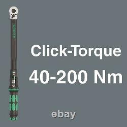 Wera C3 Click-Torque Wrench Set 40 200 Nm 1/2 Drive 13 Pieces 05075680001