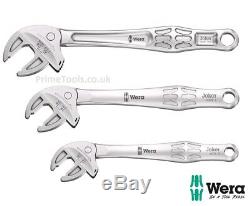 Wera JOKER 6004 Self-Setting Adjustable Spanner Wrench Set 10-32mm S, L & XXL