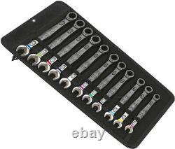 Wera Joker 11 Pce Metric Combination Ratcheting Wrench Set Textile Pouch 020013