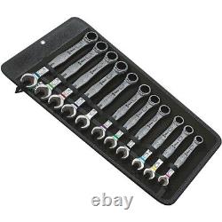Wera Joker 6000 Metric Ratcheting Combination Wrench 11 Piece Set Canvas Pouch