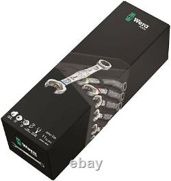 Wera Joker 6000 Metric Ratcheting Combination Wrench 11 Piece Set Canvas Pouch
