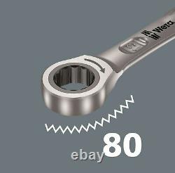Wera Joker 6000 Metric Ratcheting Combination Wrench 11 Piece Set Canvas Pouch