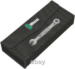 Wera Joker 8 Pce Imperial Combination Ratcheting Wrench Set Textile Pouch 020012