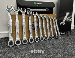 Wera Joker Ratcheting Combination Wrench Set Metric 11 Pieces 05020013001