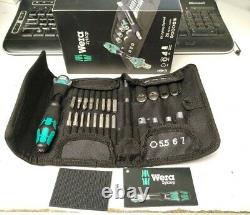 Wera KK Zyklop Speed 26PC Ratchet Socket and Bit Set with pouch (Metric)