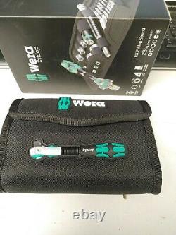 Wera KK Zyklop Speed 26PC Ratchet Socket and Bit Set with pouch (Metric)