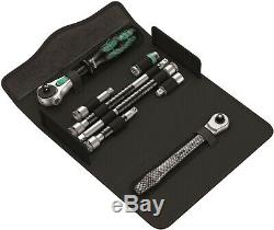 Wera Kraftform Kompakt Zyklop MS1 Metal Speed Socket Wrench Set 1/4 05135949001