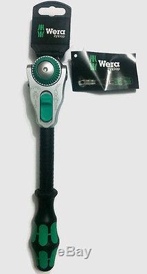 Wera Tools Ratchet Wrench Set 1/2 Drive Zyklop 8000 C Speed 277mm Freely Head
