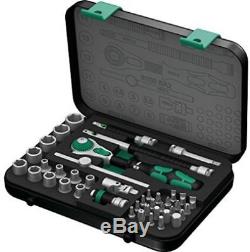 Wera Zyklop Speed Ratchet Wrench Socket Bits Set Combination 1/4 In Drive Matric