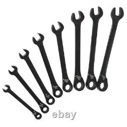 Westward 34D994 Ratcheting Wrench Set, Combination