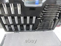 Westward 53pn74, 127 Piece Tool Set METRIC AND STANDARD TOOLS NEW FREE SHIPPING