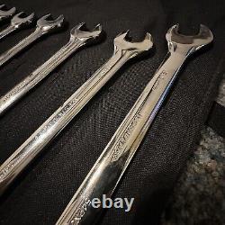 Westward 54Dg24 Ratcheting Wrench Set, Metric, 6 Mm To 20 Mm Head Sizes
