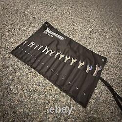 Westward 54Dg24 Ratcheting Wrench Set, Metric, 6 Mm To 20 Mm Head Sizes
