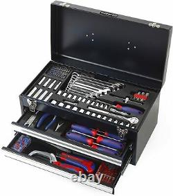 WorkPro W009054AU 239-Piece Mechanic Tool Kit in 2 Drawer Metal Box MX Tool set