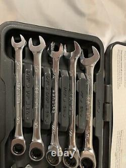 Wrench Set S9grc8 Matco Tools Sae 8 Piece 90tooth Ratcheting Wrench Set