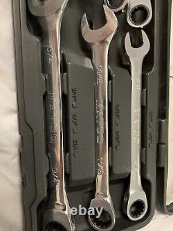 Wrench Set S9grc8 Matco Tools Sae 8 Piece 90tooth Ratcheting Wrench Set