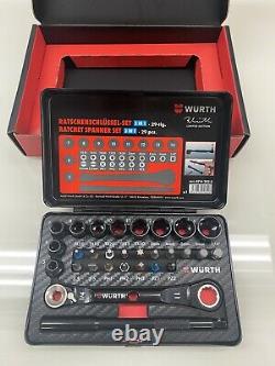 Wurth Limited Edition Reversible Ratchet Tool Set Wrench Set Lovely Set