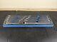 #ax844 Blue Power Ratcheting Wrench Set 12 Piece Metric 8mm-19mm
