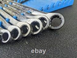 #ay486 Armstrong Tools USA 8pc SAE Ratcheting Wrench Set 5/16 3/4