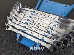 #ay486 Armstrong Tools USA 8pc SAE Ratcheting Wrench Set 5/16 3/4