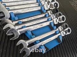 #bg834 Blue Point Metric Flex-Head Ratcheting Wrench Set BOERMF712