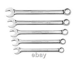 5pc. Grand Ensemble Combiné De Clés Sans Racket, Sae 81921 Par Mfg