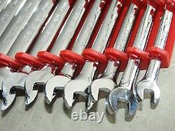 8-19 MM Clé À Cliquet Flex-tête Métrique Avec Plateau (12 Pièces)