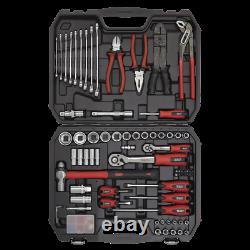 Ak7400 Sealey Mechanic’s Tool Kit 100 Piece Set Sockets Tournevis Ratchet Diy