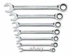 Apex, Ensemble de clés à cliquet combinées SAE de 7 pièces, 72 dents à 12 points, 9317