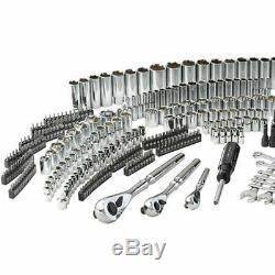 Artisan 450 Pc. Mécanique Tool Set, Pouces Et Métrique, Cliquets Bits De Cas Wrenches