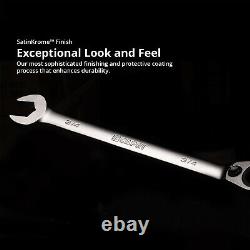 Capri Tools 6-point Reversible Ratcheting Wrench Set, 8-19 Mm, 12 Pièces