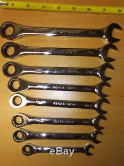 Clé À Cliquet Réversible USA 8pc Metric Réversible Clé À Clé