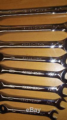 Clé À Cliquet Réversible USA 8pc Metric Réversible Clé À Clé