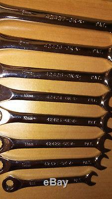 Clé À Cliquet Réversible USA 8pc Metric Réversible Clé À Clé