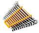 Clé De Vitesse 86727 12 Pc 90t Métrique Flex Combo Cliquet Ensemble De Clé À Cliquet