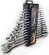 Clé à Molette Gearwrench 86959 14 Pc Sae à Cliquet De 1/4 à 1 Pouce