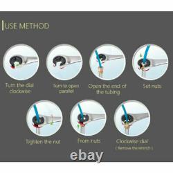 Cliqueting Tubing Wrench Set Metric Flex Head 72-tooth Hand Car Repair Tools (en)
