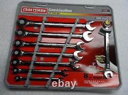 Craftsman MM Combination Ratcheting Wrench Set, Fabriqué Aux Etats-unis 8 Pcs Partie # 42451